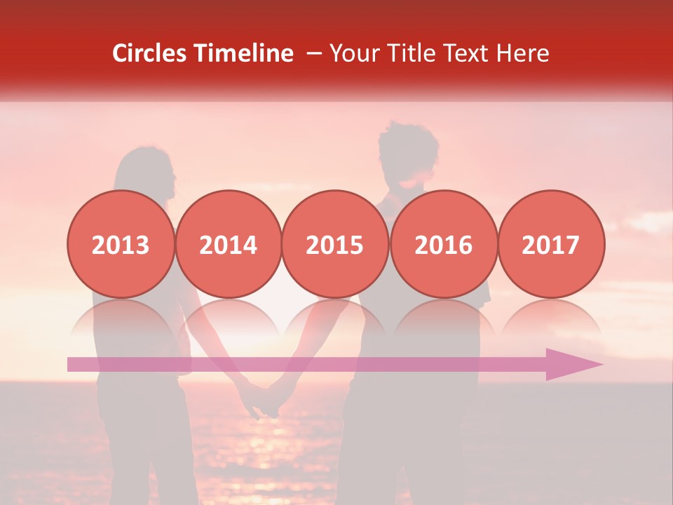 Beach Pensioner Old PowerPoint Template