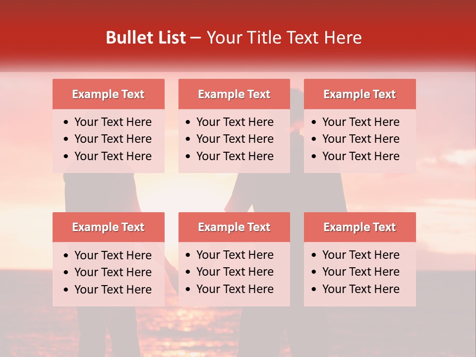 Beach Pensioner Old PowerPoint Template