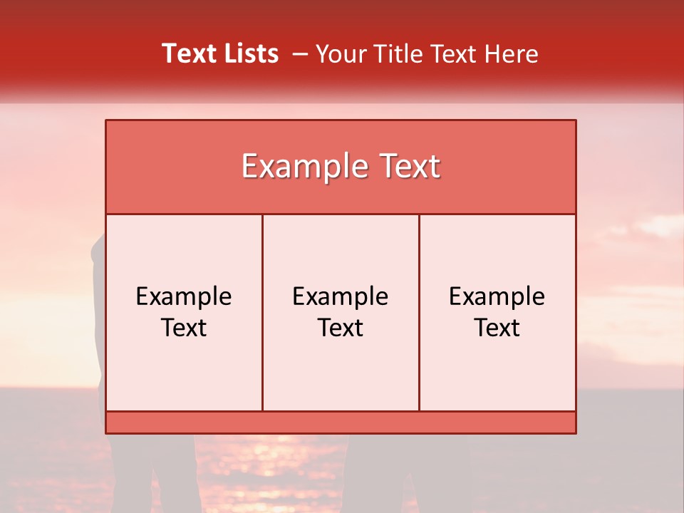 Beach Pensioner Old PowerPoint Template