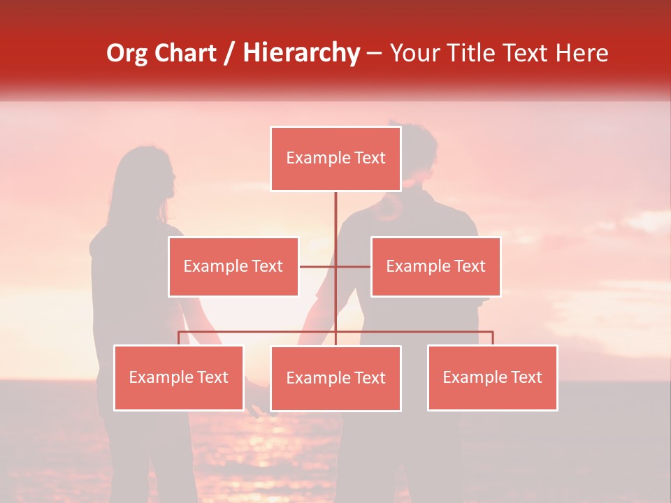 Beach Pensioner Old PowerPoint Template