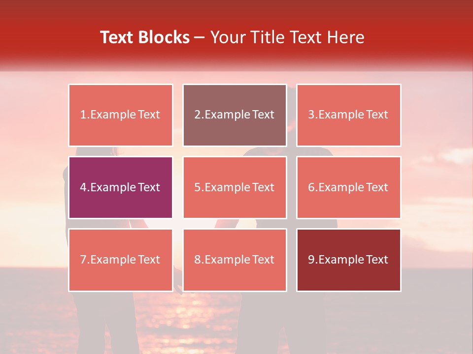 Beach Pensioner Old PowerPoint Template