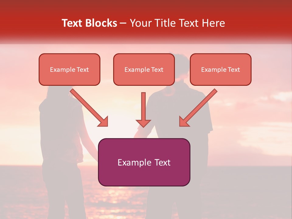 Beach Pensioner Old PowerPoint Template