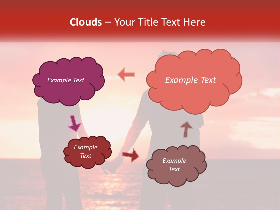 Beach Pensioner Old PowerPoint Template