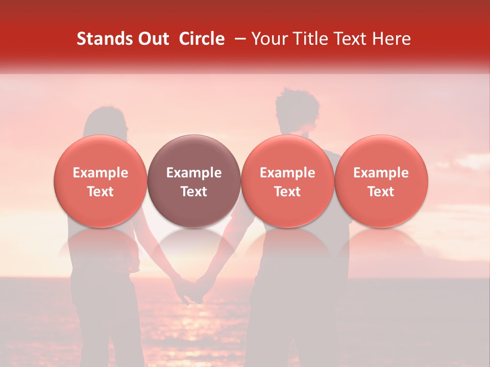 Beach Pensioner Old PowerPoint Template