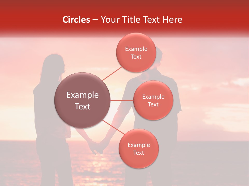 Beach Pensioner Old PowerPoint Template