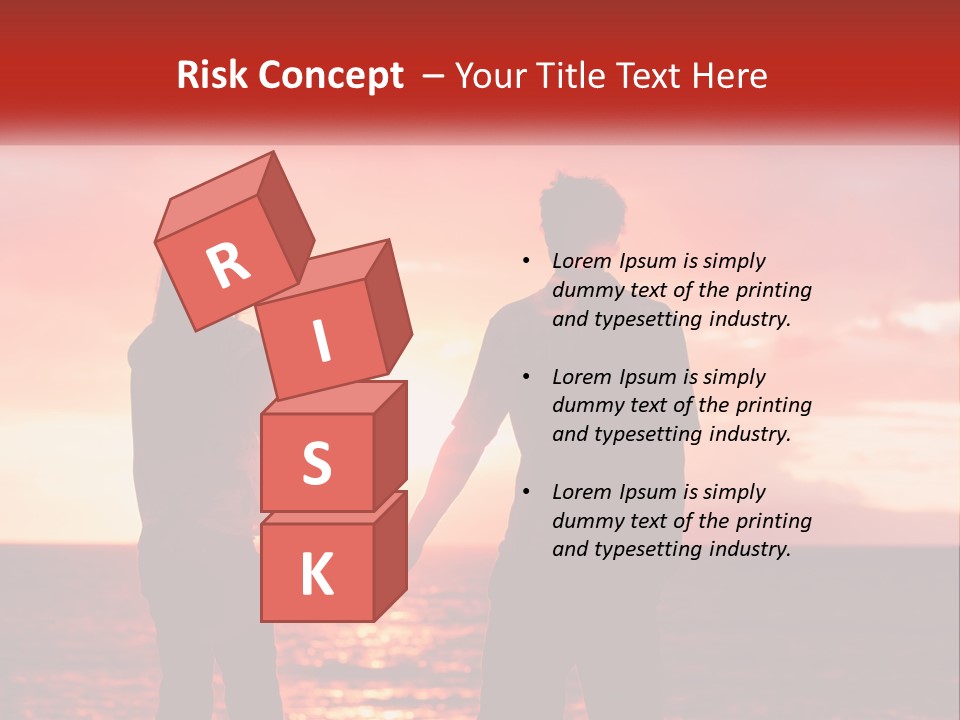 Beach Pensioner Old PowerPoint Template