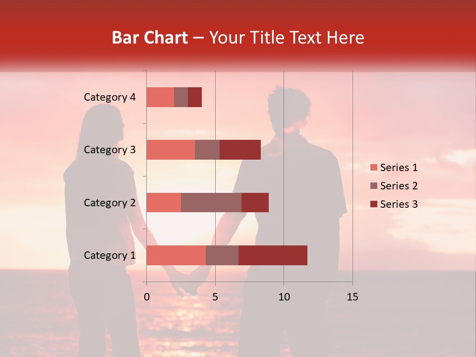 Beach Pensioner Old PowerPoint Template