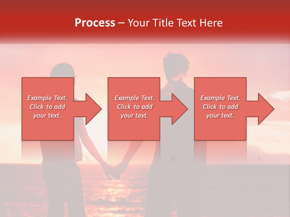 Beach Pensioner Old PowerPoint Template