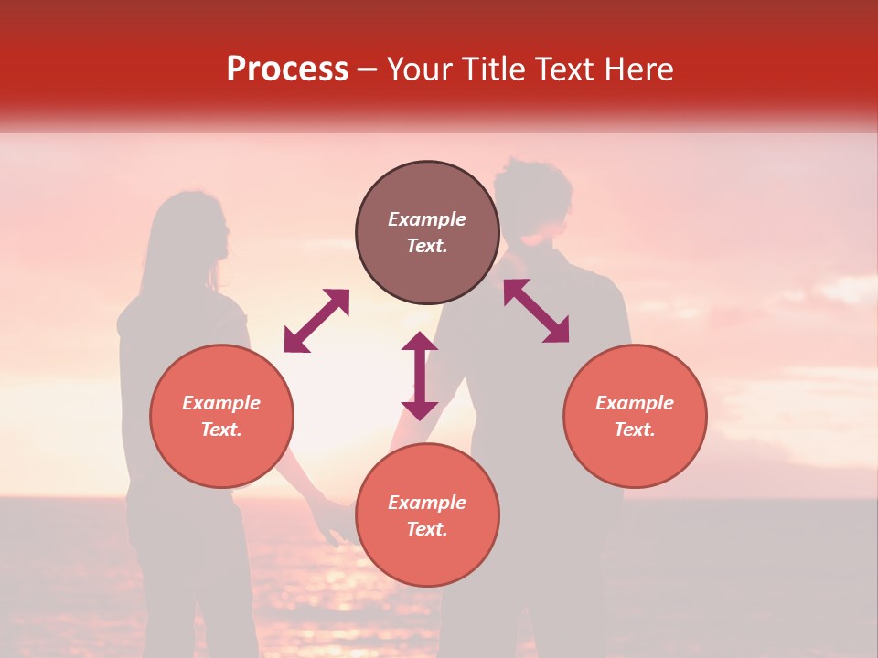 Beach Pensioner Old PowerPoint Template