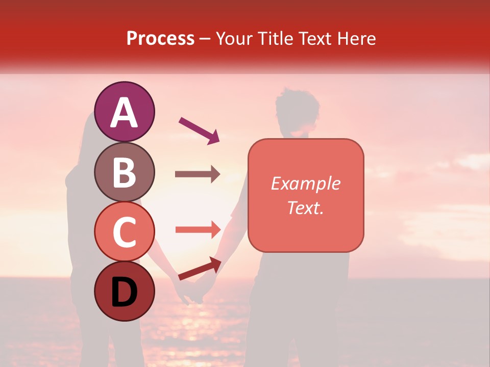 Beach Pensioner Old PowerPoint Template