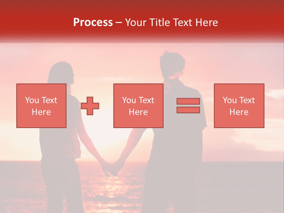 Beach Pensioner Old PowerPoint Template