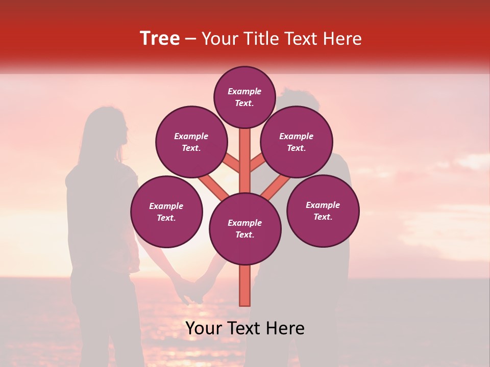 Beach Pensioner Old PowerPoint Template