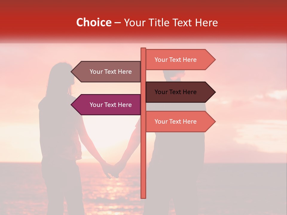 Beach Pensioner Old PowerPoint Template