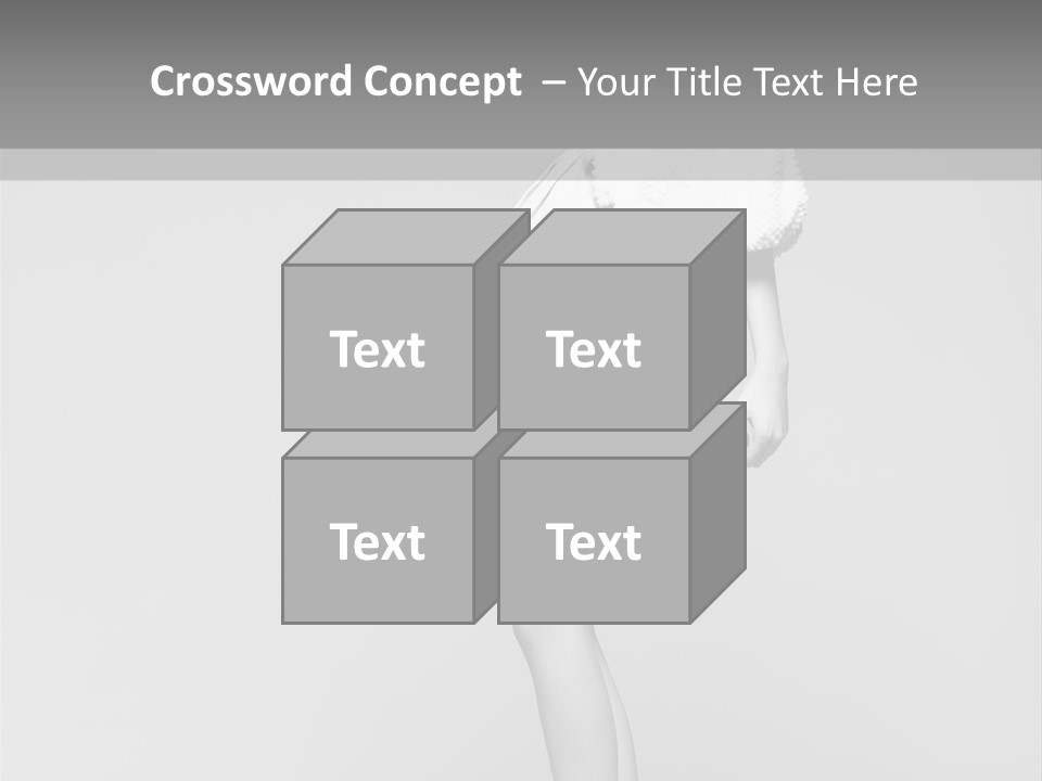 Caucasian Sunset Ocean PowerPoint Template