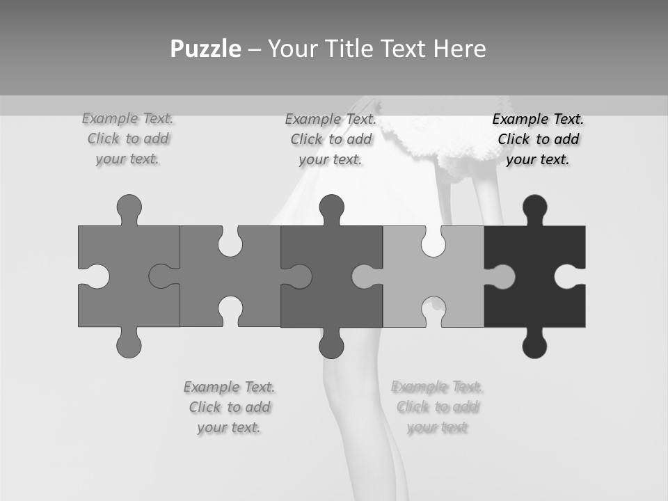 Caucasian Sunset Ocean PowerPoint Template