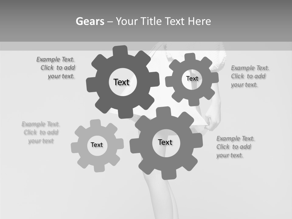 Caucasian Sunset Ocean PowerPoint Template