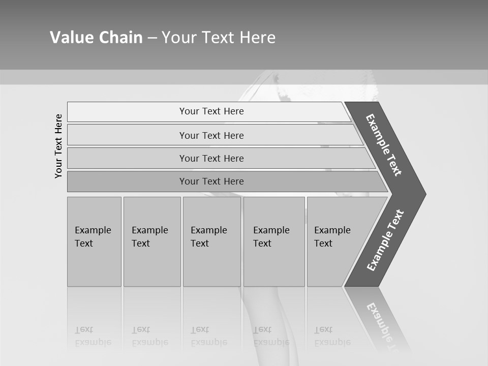 Caucasian Sunset Ocean PowerPoint Template
