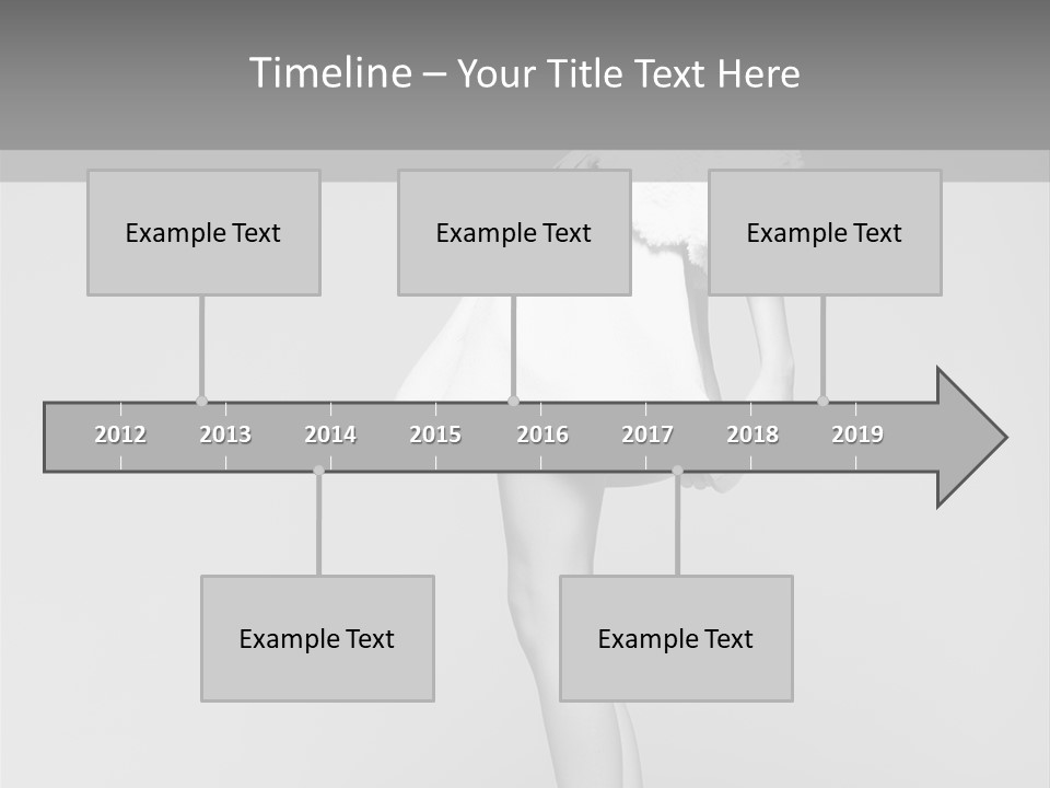 Caucasian Sunset Ocean PowerPoint Template