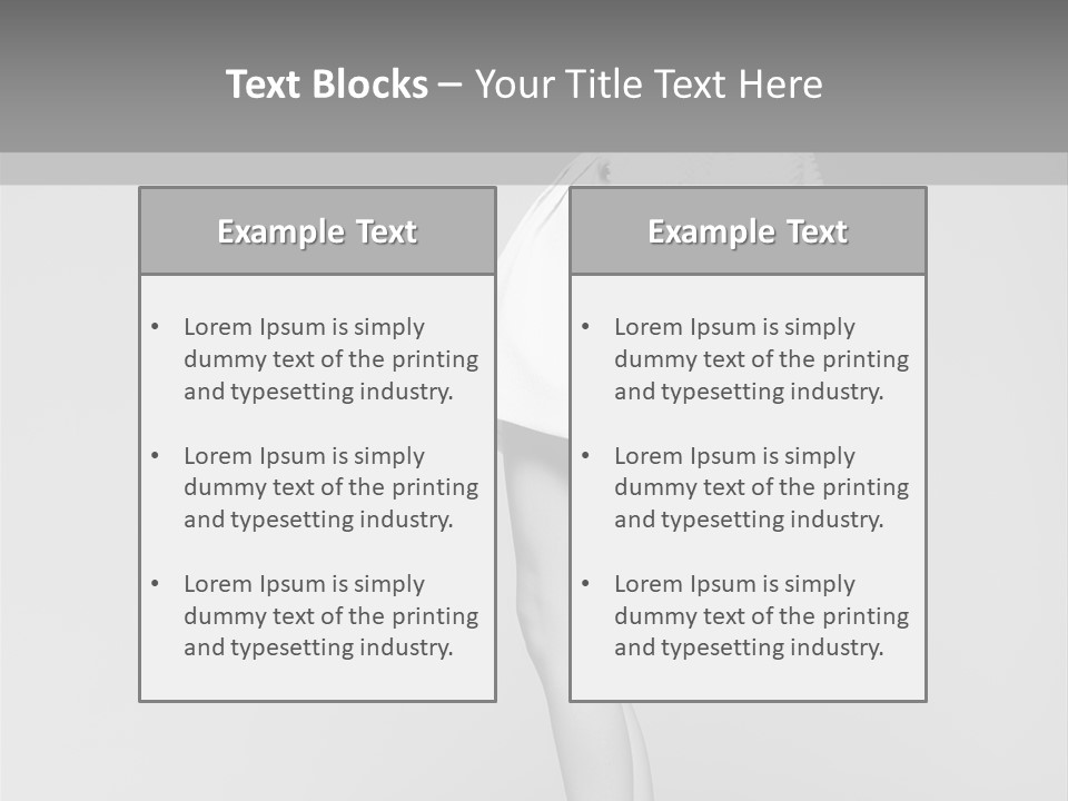 Caucasian Sunset Ocean PowerPoint Template