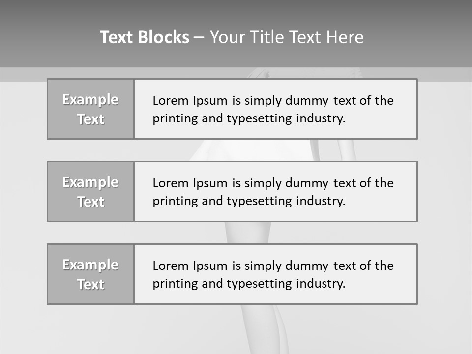 Caucasian Sunset Ocean PowerPoint Template
