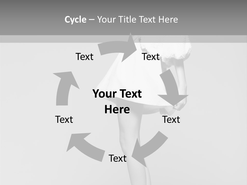 Caucasian Sunset Ocean PowerPoint Template