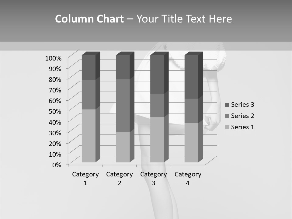 Caucasian Sunset Ocean PowerPoint Template