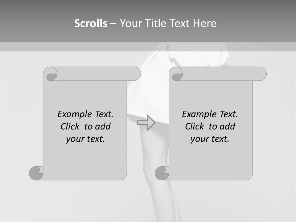 Caucasian Sunset Ocean PowerPoint Template