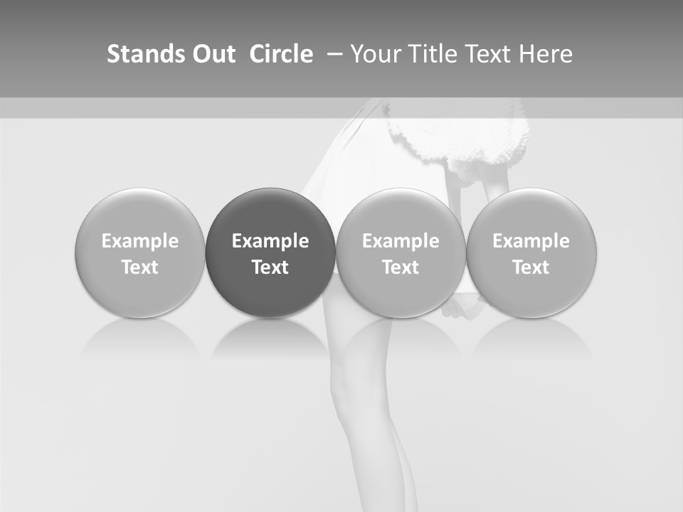 Caucasian Sunset Ocean PowerPoint Template