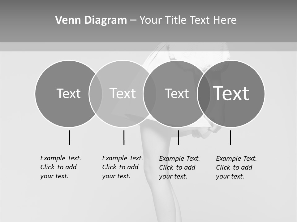 Caucasian Sunset Ocean PowerPoint Template