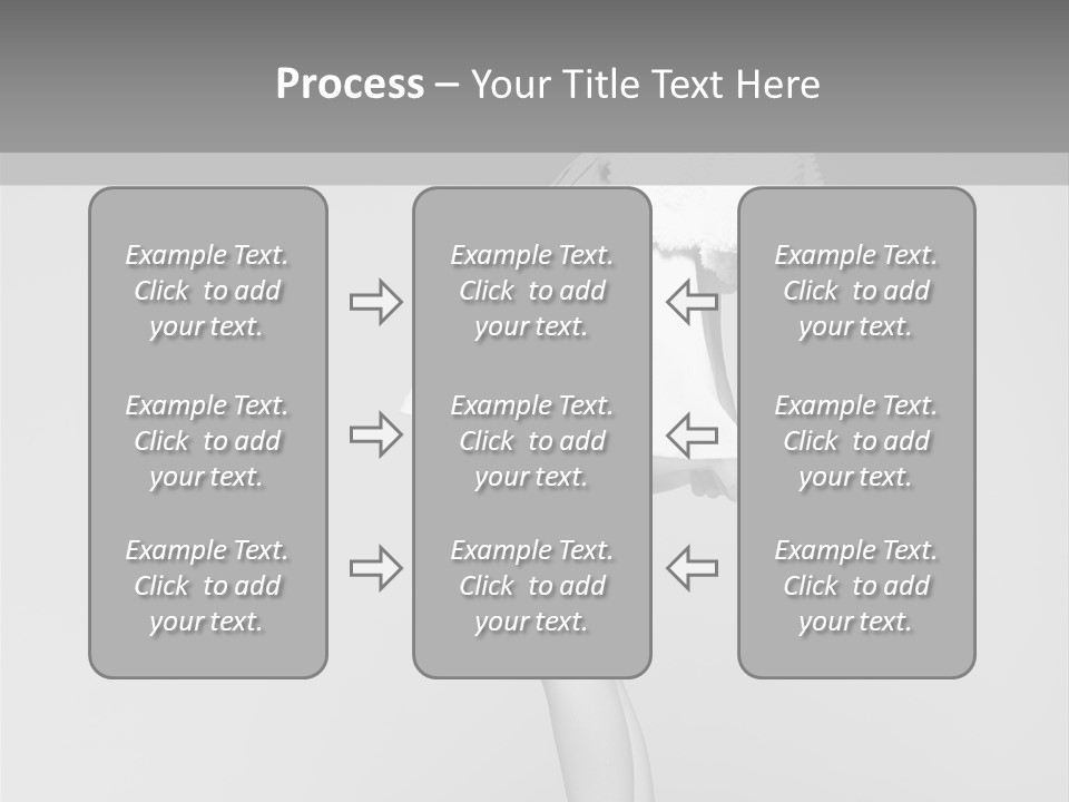 Caucasian Sunset Ocean PowerPoint Template