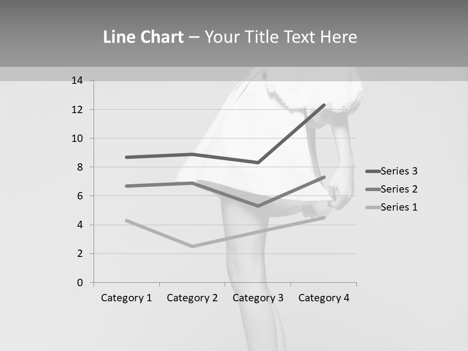 Caucasian Sunset Ocean PowerPoint Template