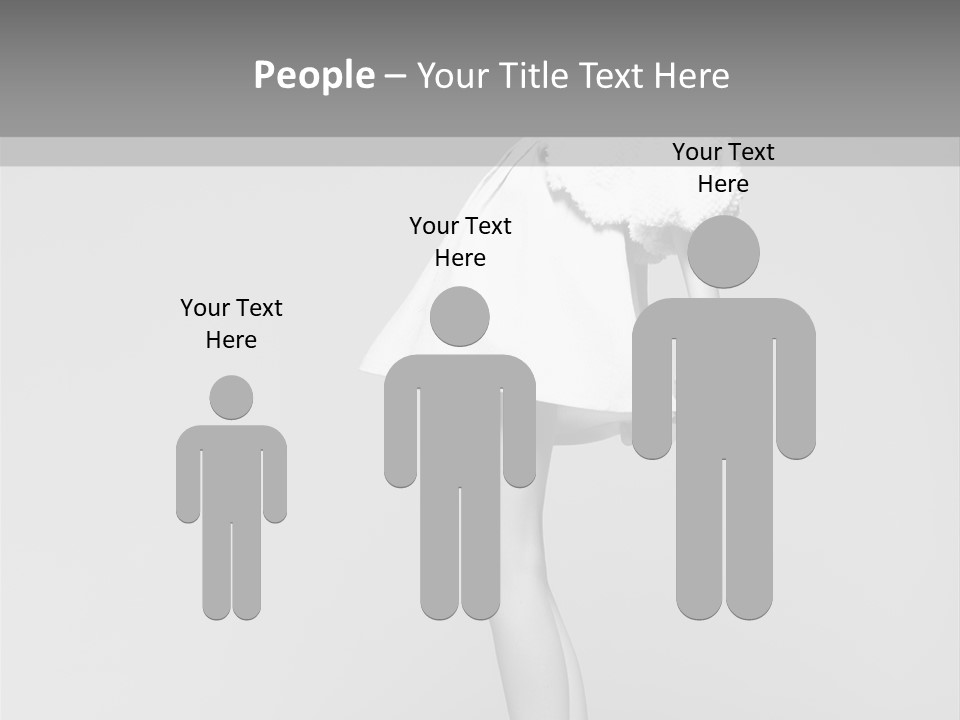 Caucasian Sunset Ocean PowerPoint Template