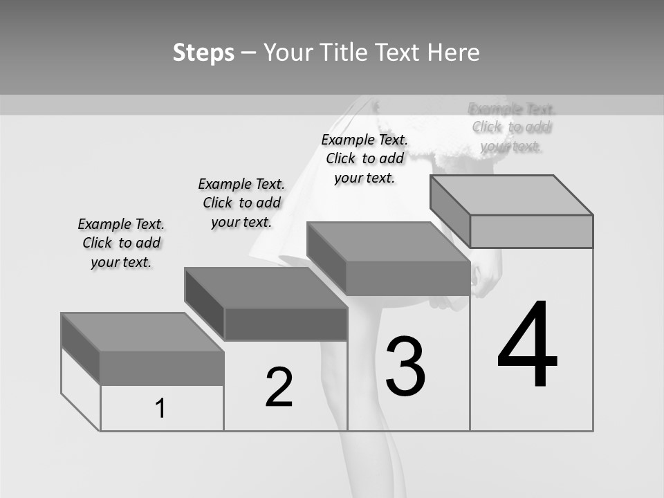 Caucasian Sunset Ocean PowerPoint Template