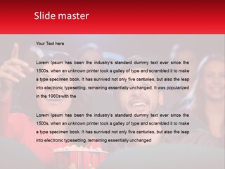 Life Calm Standing PowerPoint Template