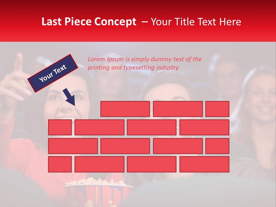 Life Calm Standing PowerPoint Template