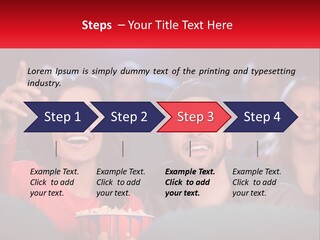 Life Calm Standing PowerPoint Template