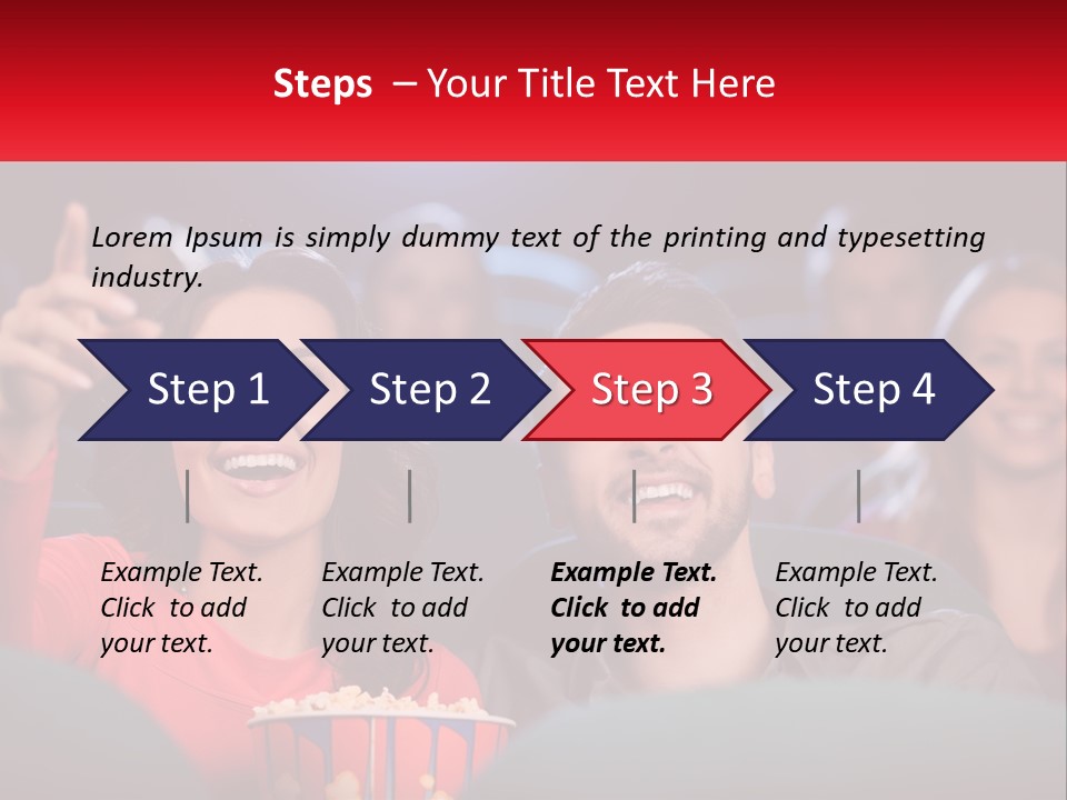 Life Calm Standing PowerPoint Template