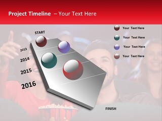 Life Calm Standing PowerPoint Template