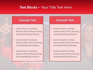 Life Calm Standing PowerPoint Template