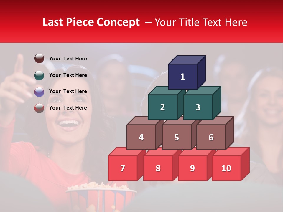 Life Calm Standing PowerPoint Template