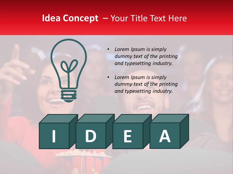 Life Calm Standing PowerPoint Template