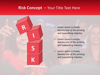 Life Calm Standing PowerPoint Template