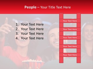 Life Calm Standing PowerPoint Template