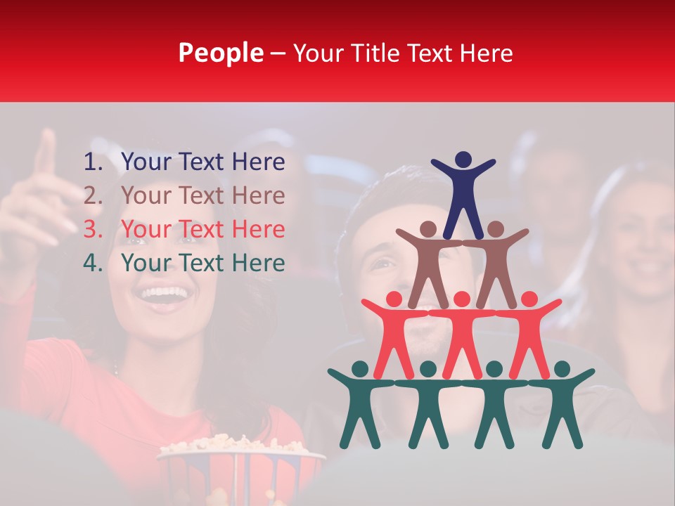 Life Calm Standing PowerPoint Template