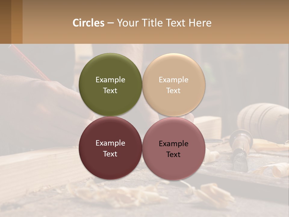 Woman Standing Water PowerPoint Template