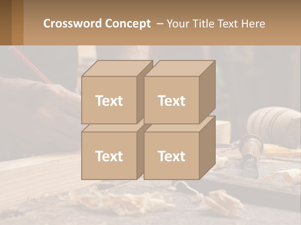 Woman Standing Water PowerPoint Template