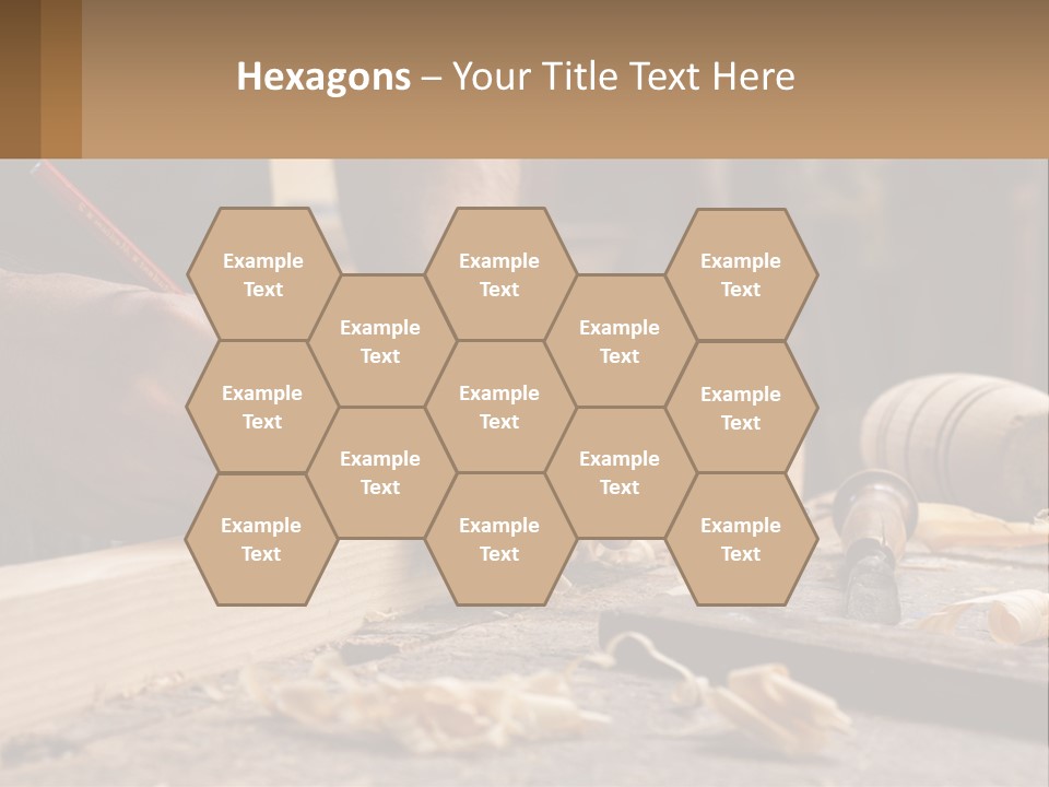 Woman Standing Water PowerPoint Template