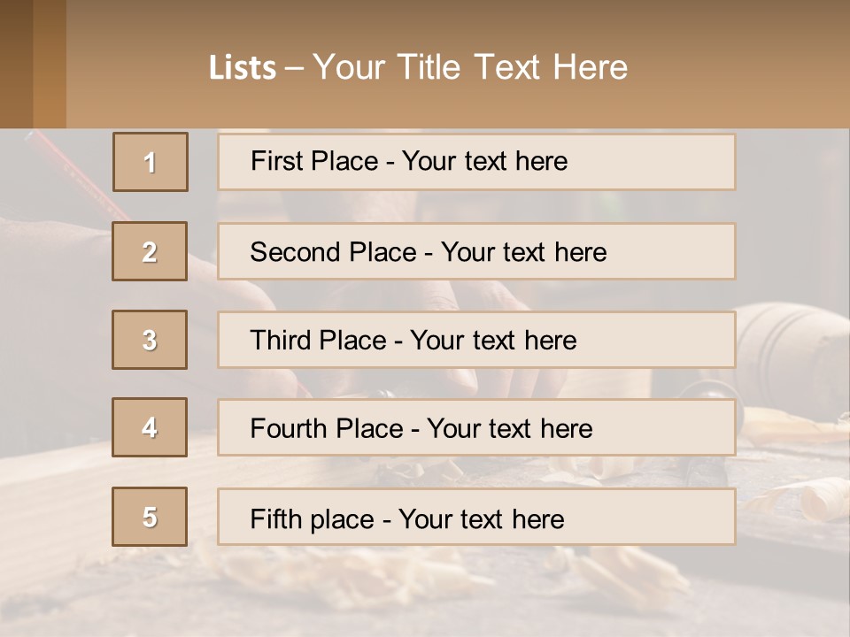 Woman Standing Water PowerPoint Template