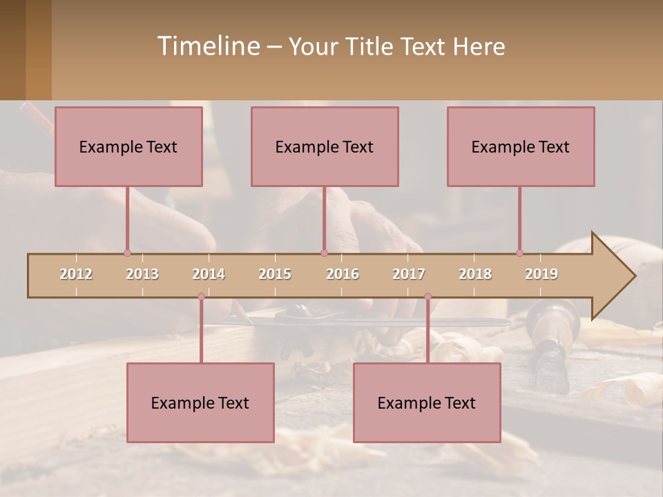Woman Standing Water PowerPoint Template