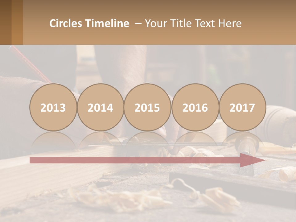 Woman Standing Water PowerPoint Template